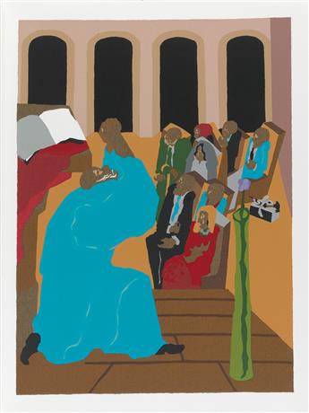 JACOB LAWRENCE (1917 - 2000) The First Book of Moses Called Genesis.